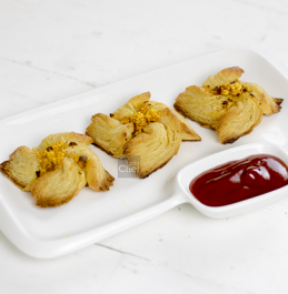Paneer Wind Mill Puff Recipe